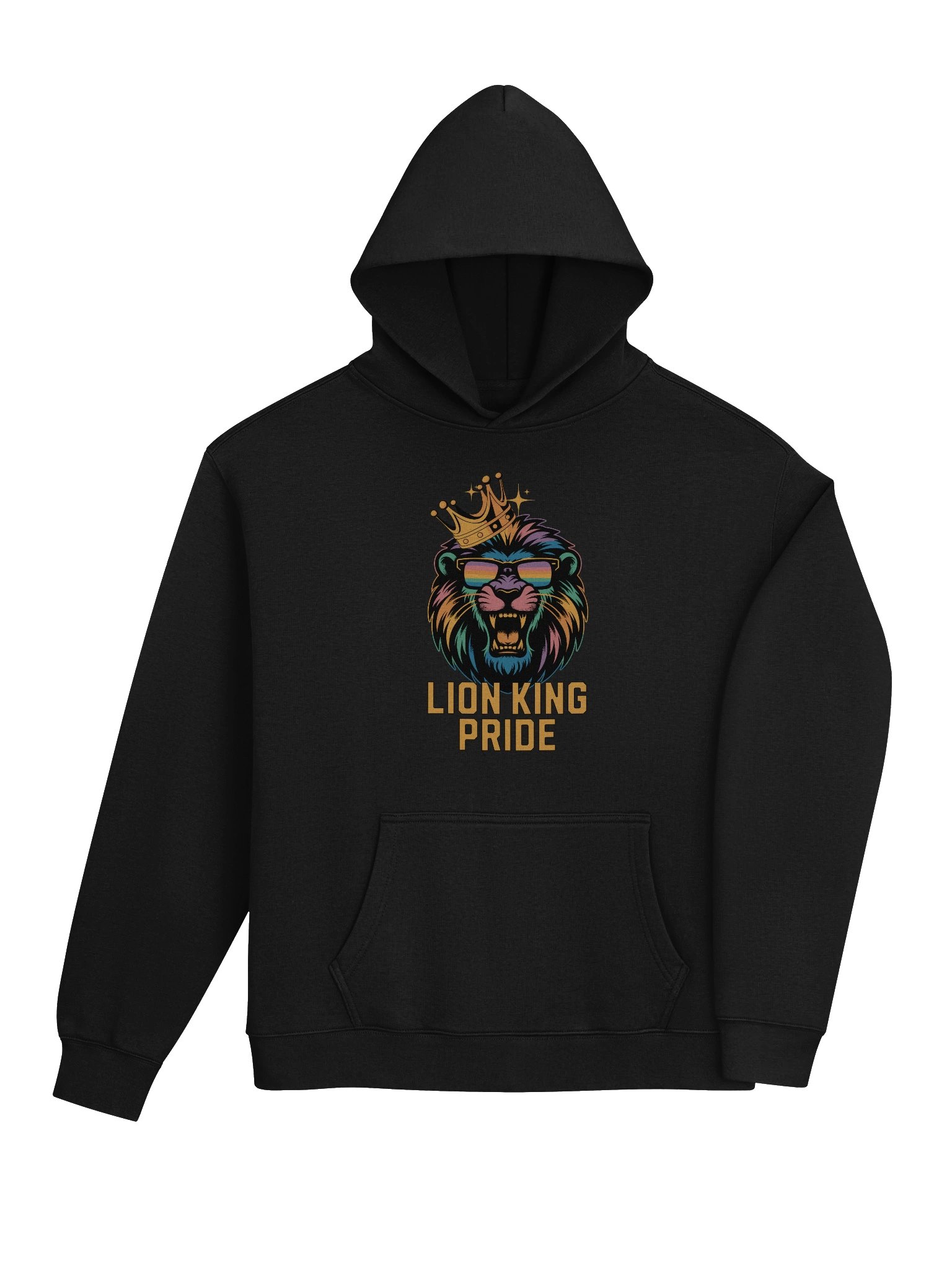 Vibrant Lion King Pride Comfort Hoodie for Animal Lovers product image (4)