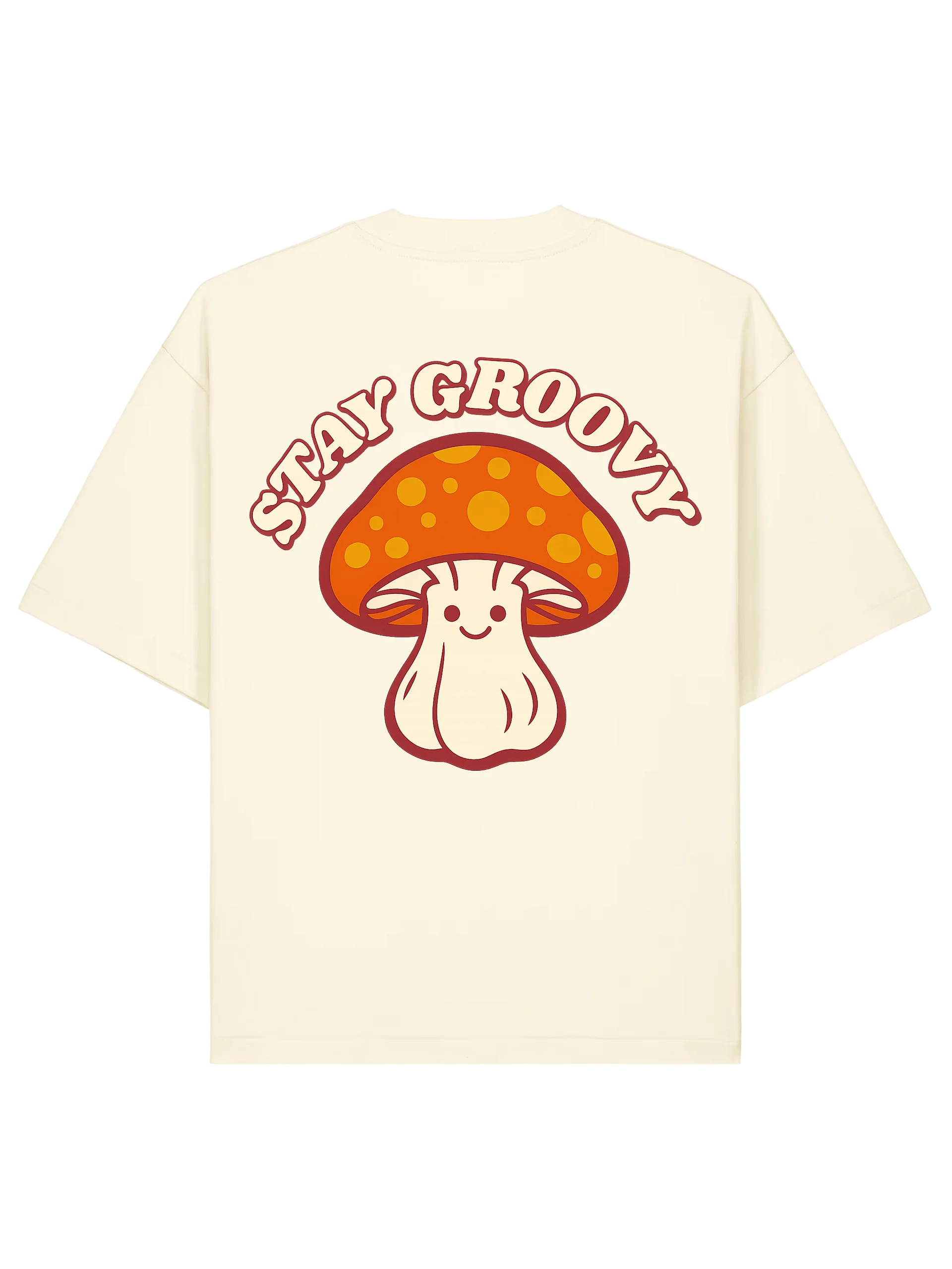 Stay Groovy Mushroom - Oversized Tee product image (2)