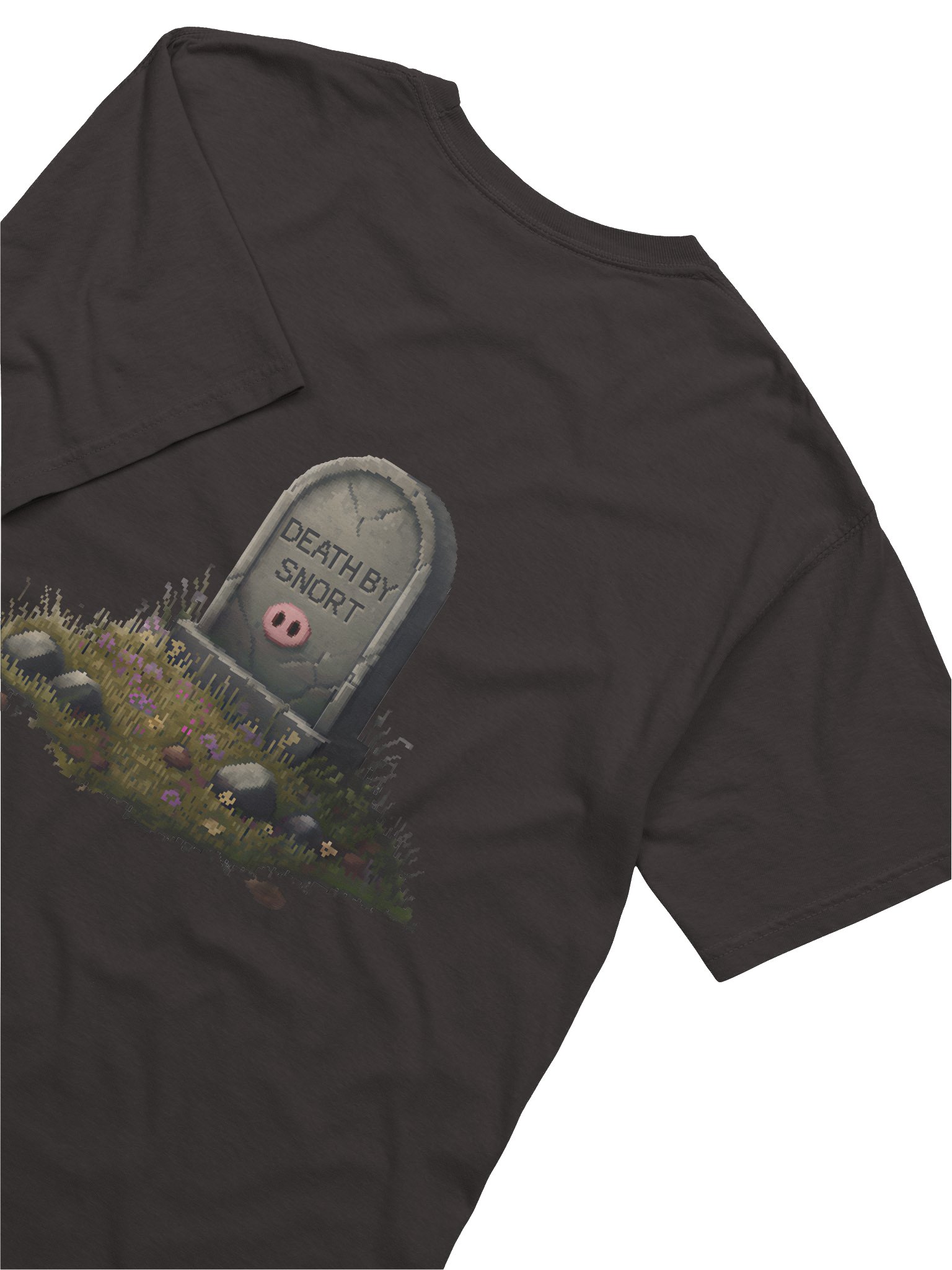 DEATH BY SNORT UNISEX COTTON TEE product image (6)