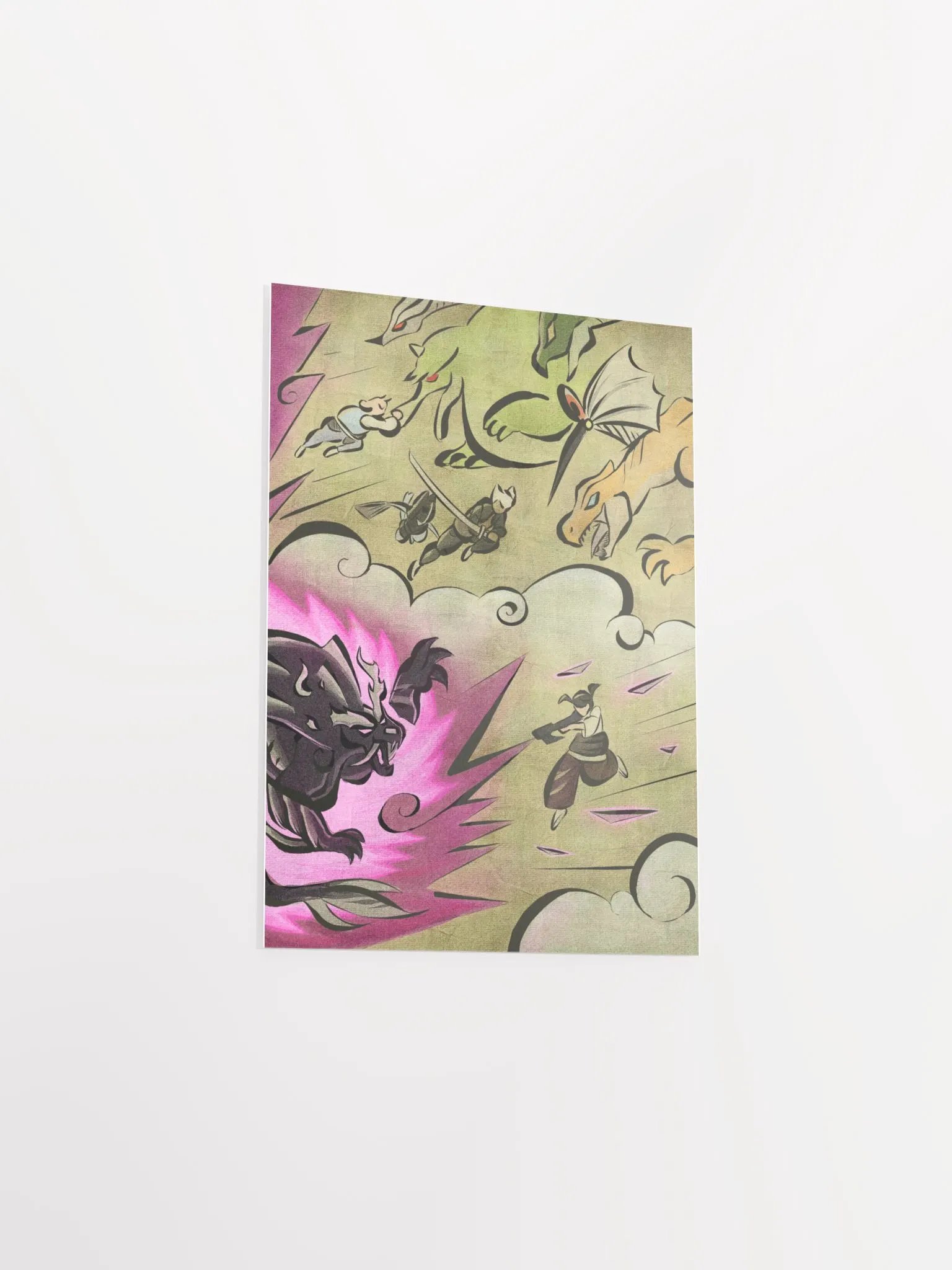 MH Comic: Magnamalo's Defeat (Matte Poster) product image (3)