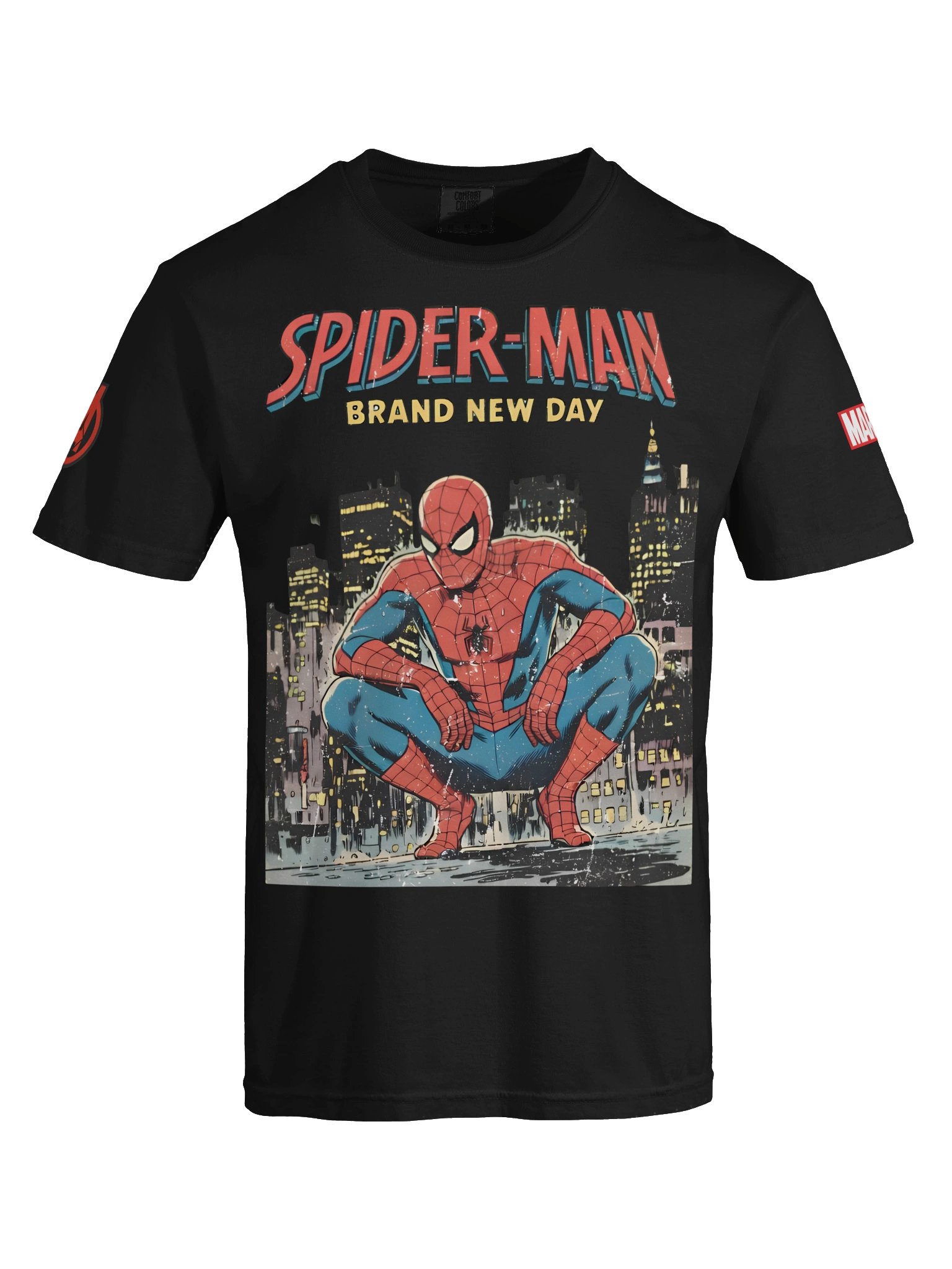 LowkeyFire Spider-Man BND Garment-Dyed T-Shirt product image (5)