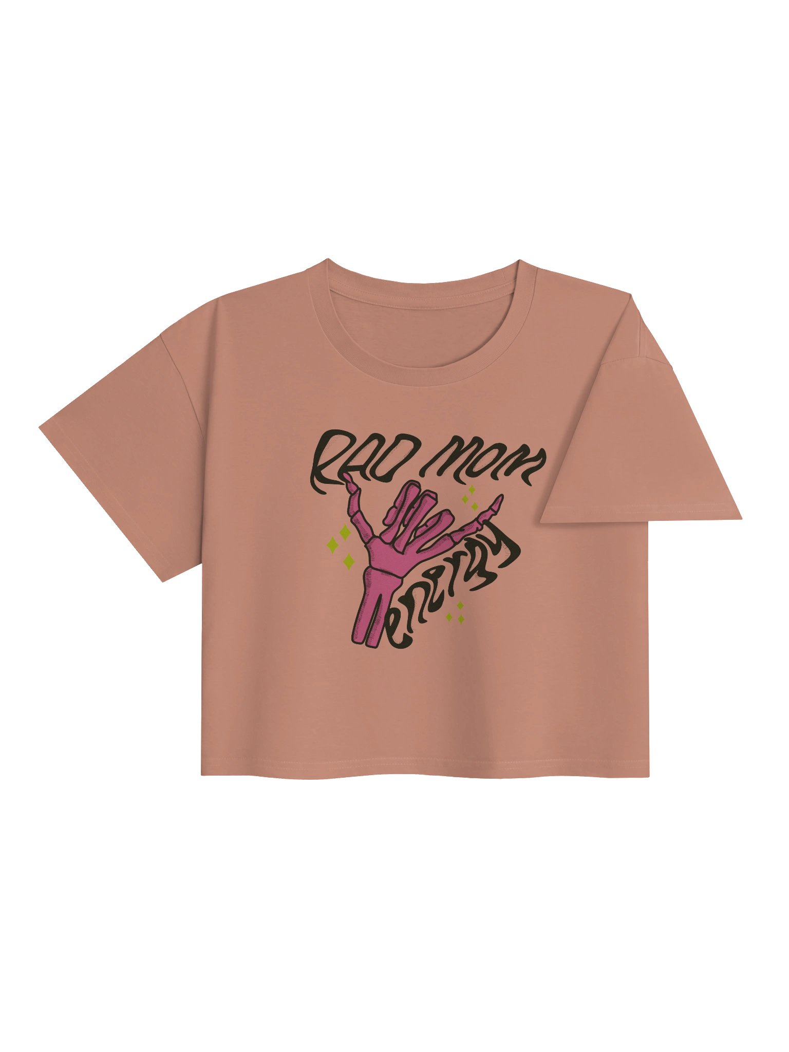 Rad Mom Energy Cropped T-Shirt product image (4)
