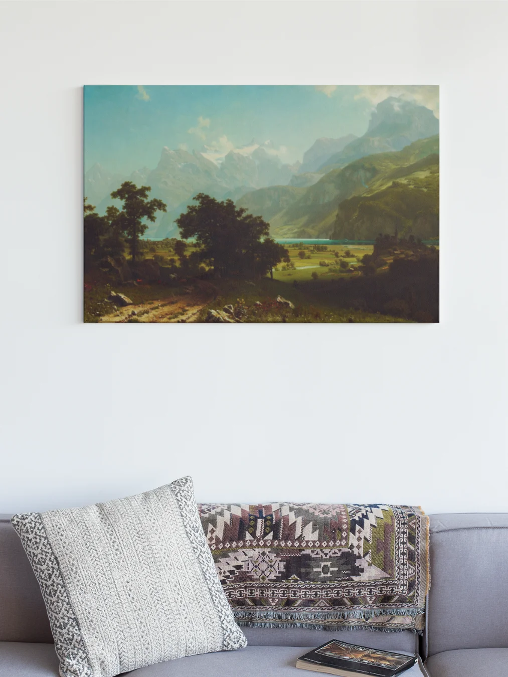 Lake Lucerne (Albert Bierstadt) Canvas product image (1)