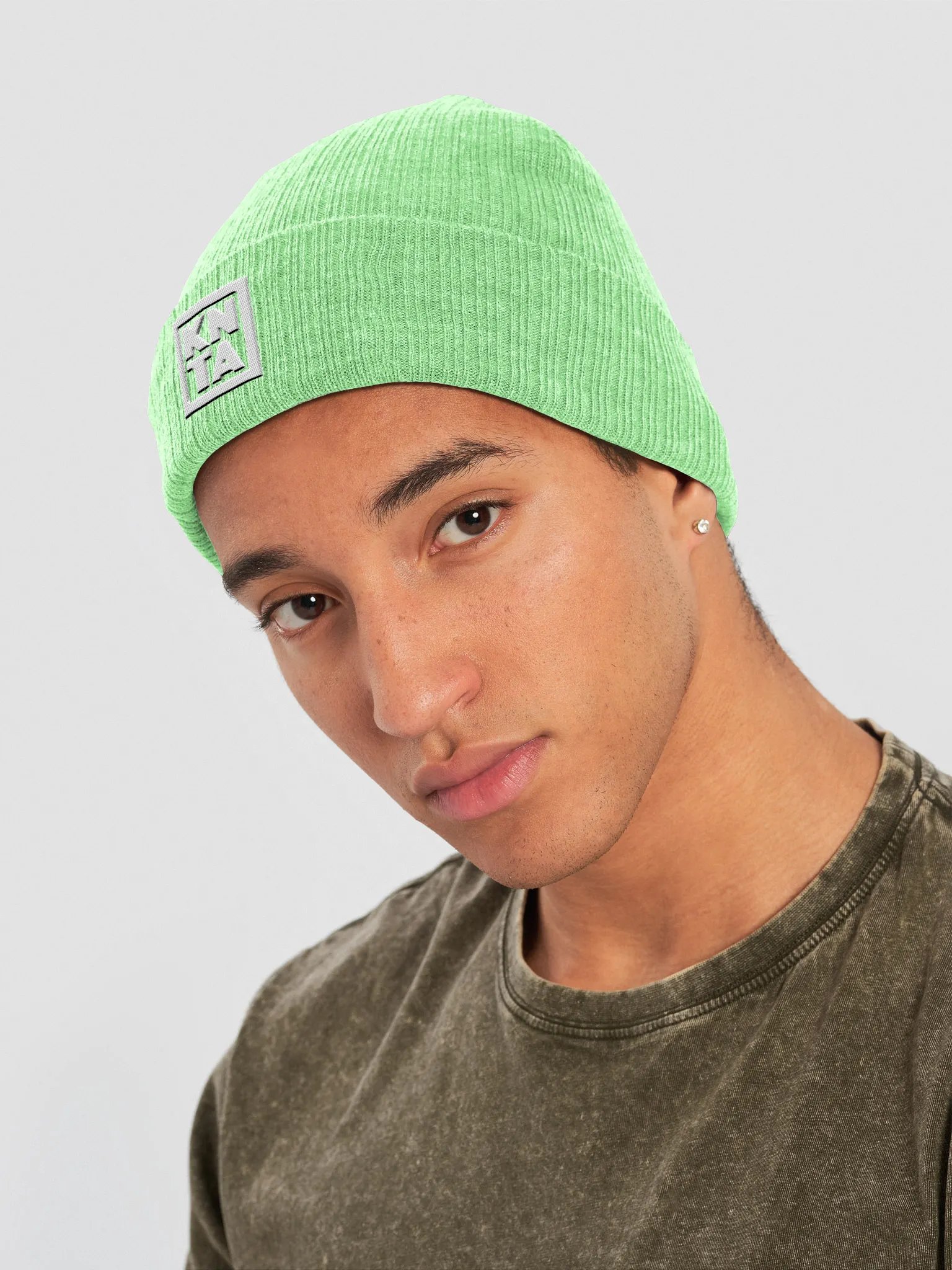 KNTA:hoods Recycled Ribbed Beanie product image (15)