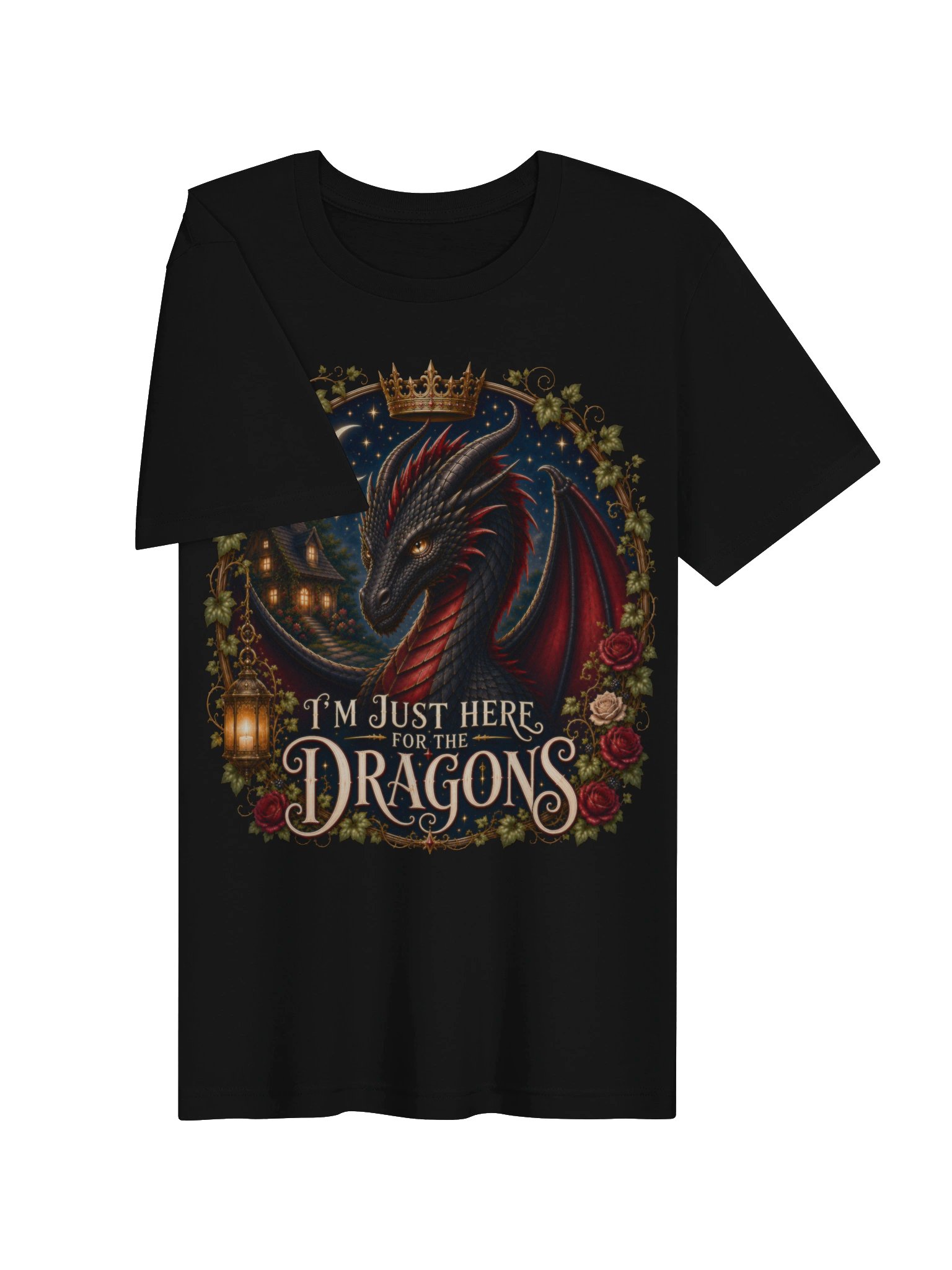 For The Dragons Romantasy Tee product image (4)