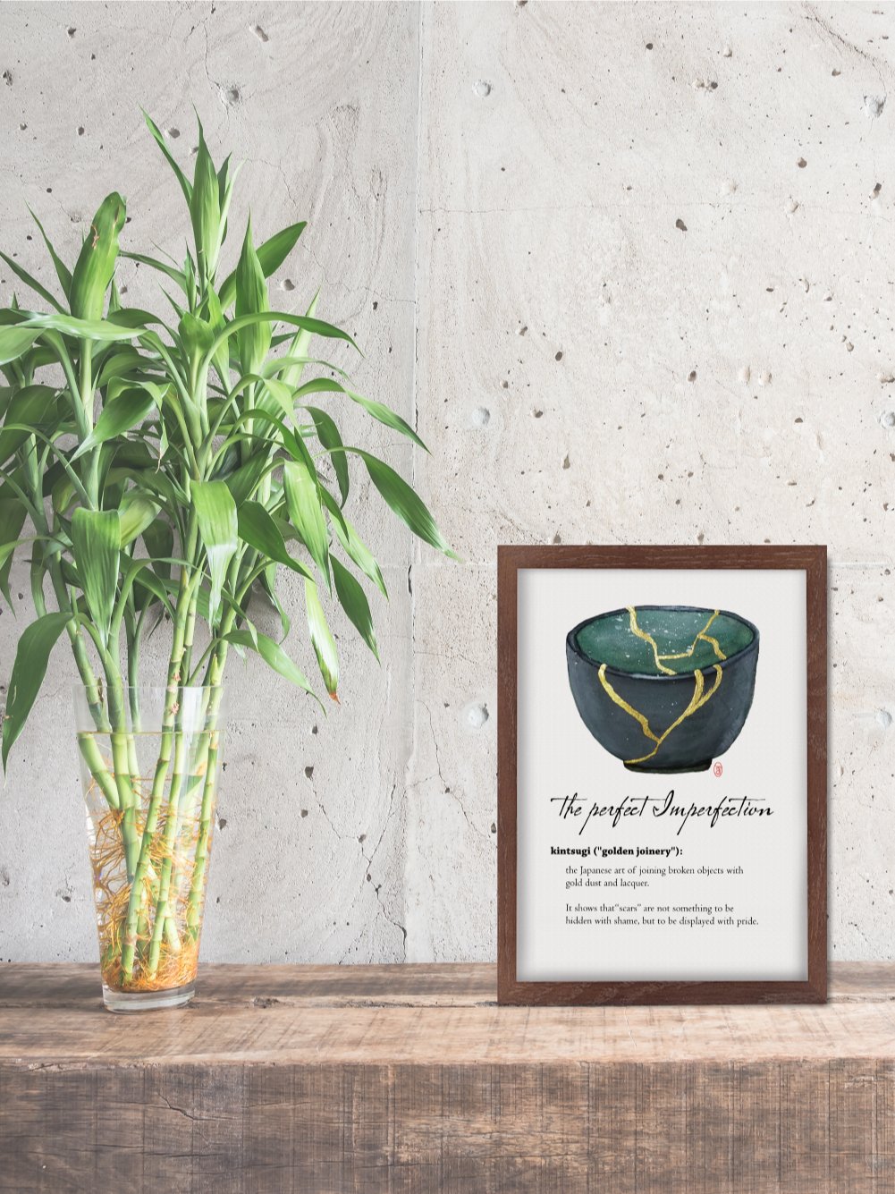KINTSUGI - dark green cup product image (13)