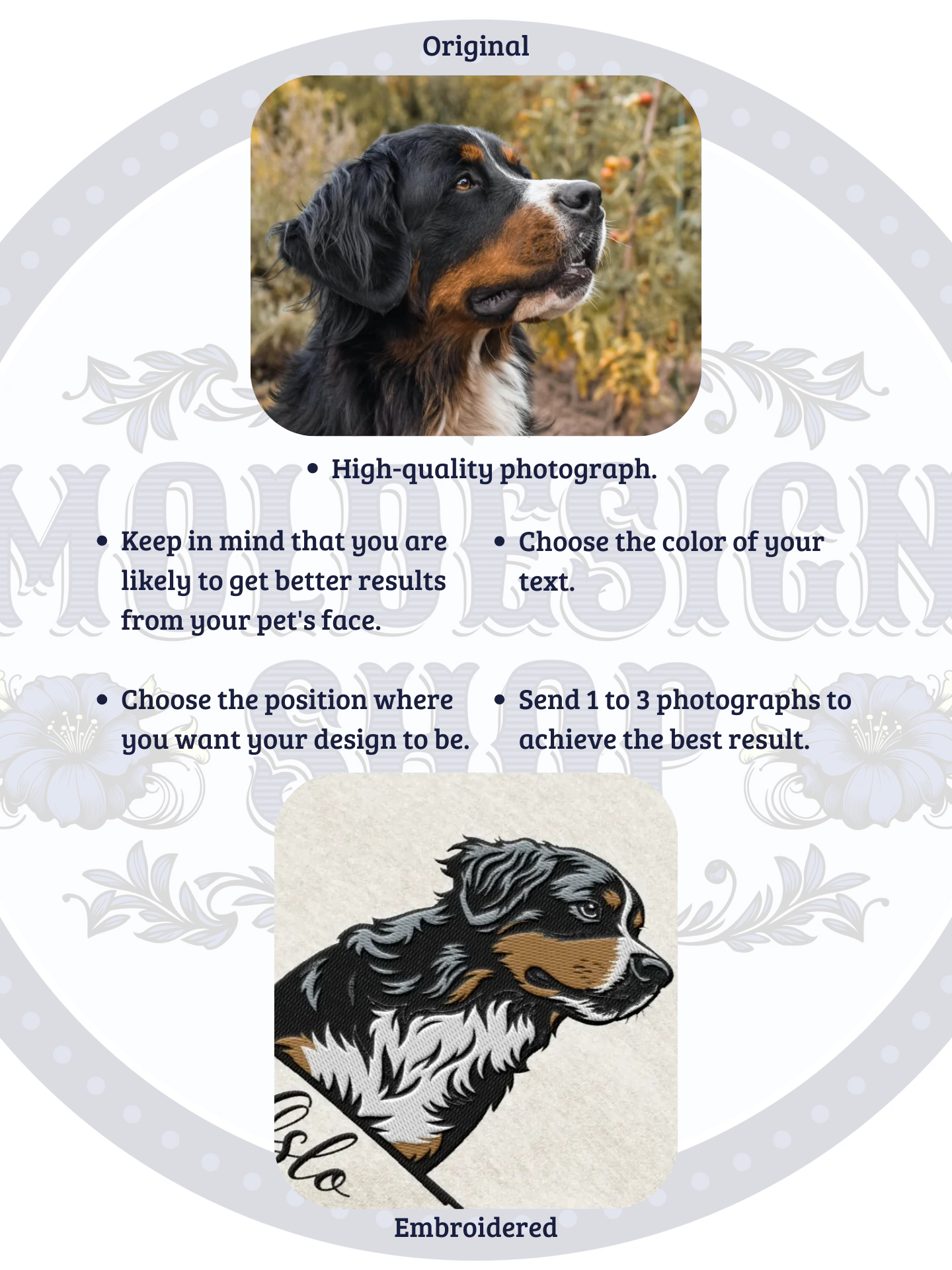 YOUR BEST FRIEND! / EMBROIDERED HOODIE product image (6)
