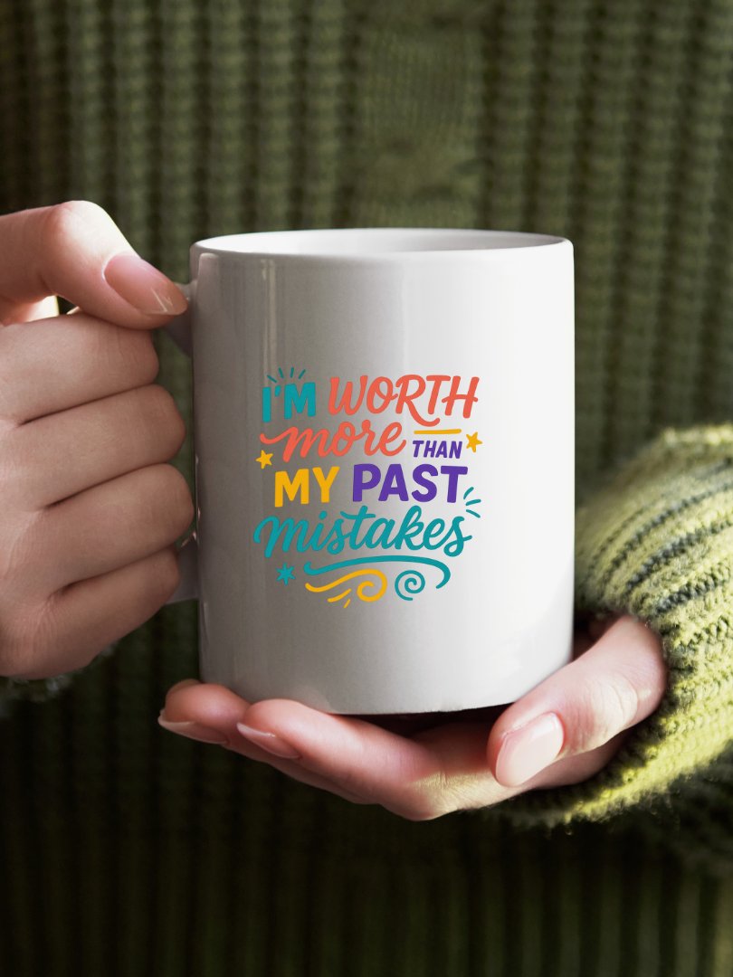 I'm Worth More Than My Past Mistakes Mug product image (2)