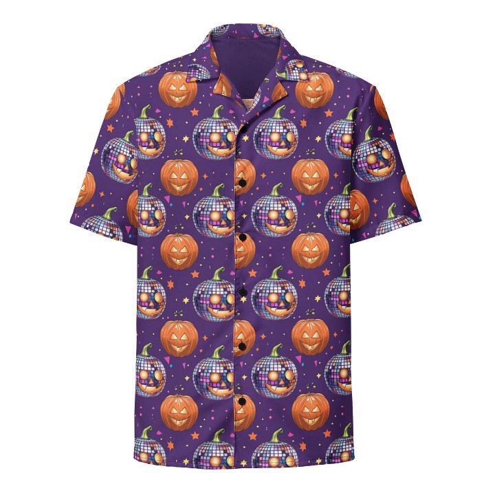 Disco Jack-o'-Lantern Hawaiian Shirt product image (1)