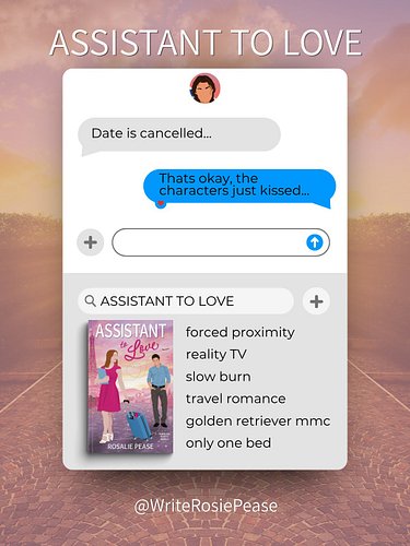 Although I'm working on The Catcher's Childhood Crush, Assistant to Love is never far from my mind. In fact, both Nolan and S...