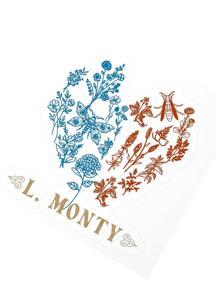 L. Monty Heart Sticker product image (2)