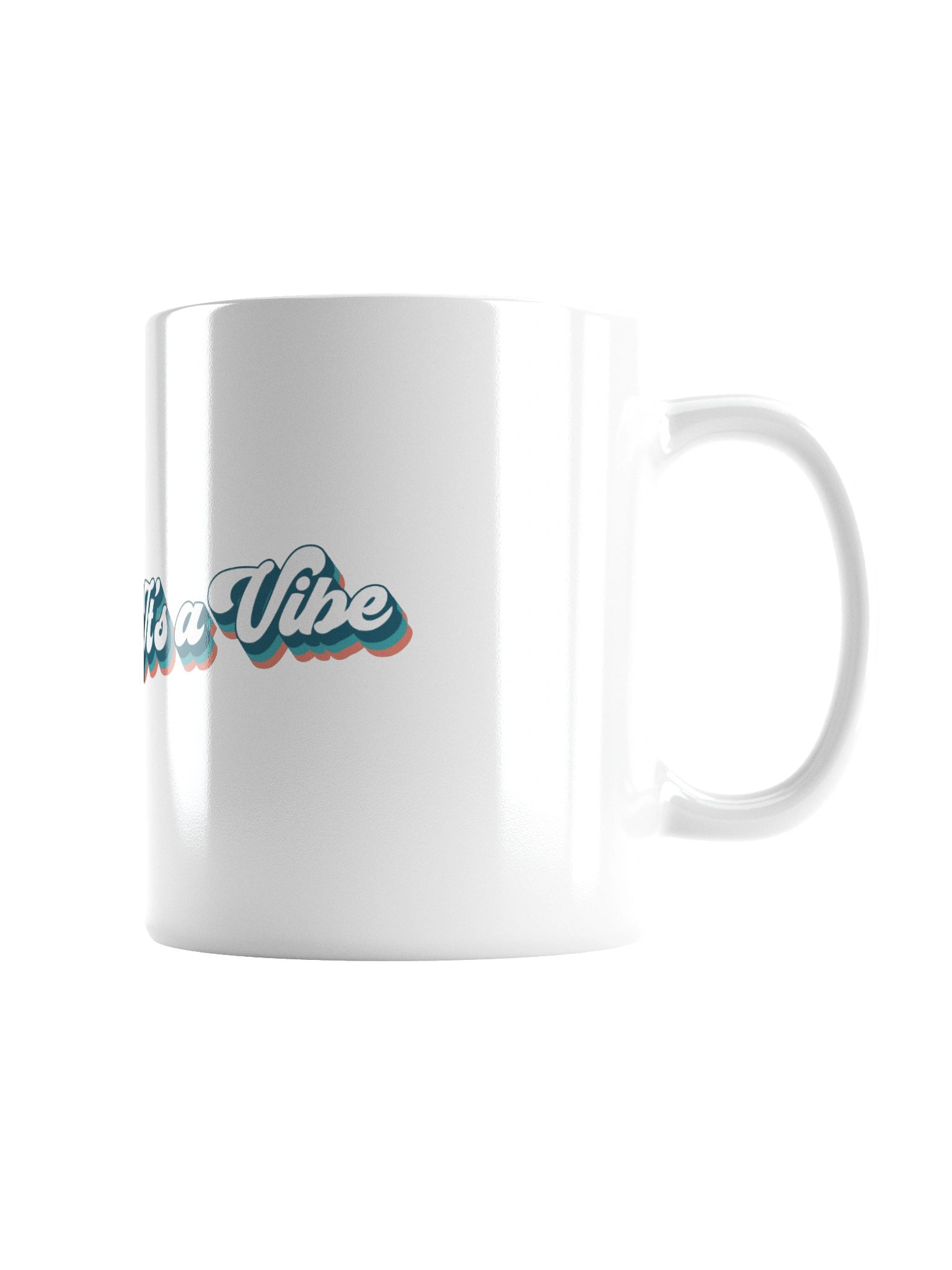 The Blueprint Ceramic Mug — Retro Typography Coffee Cup product image (3)