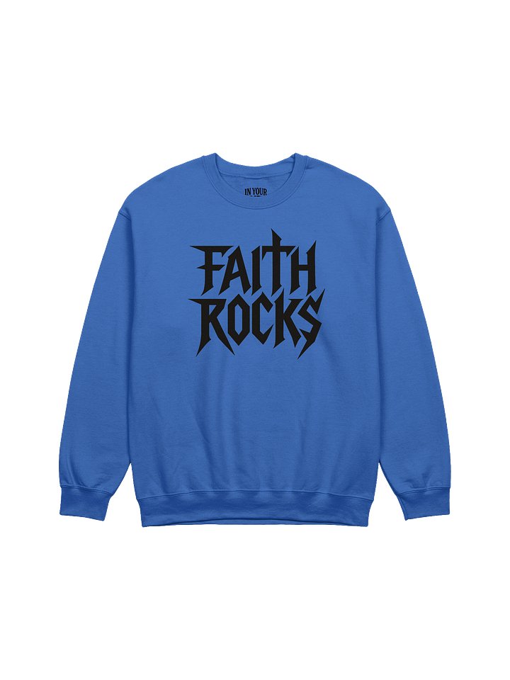 Faith Rocks Sweatshirt product image (1)