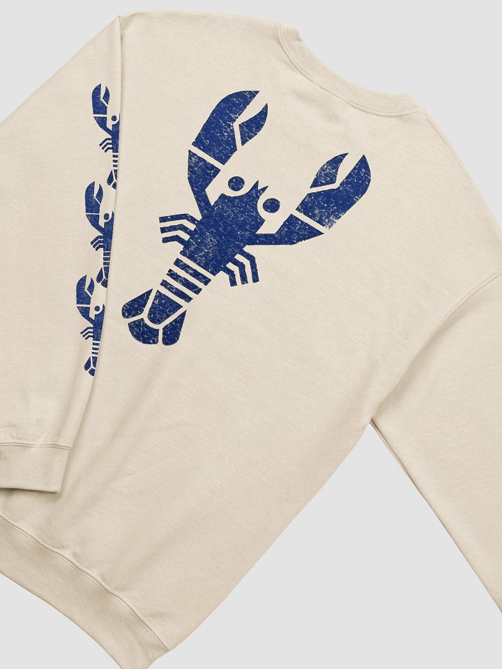 Glittery Lobster Stack Crewneck Sweatshirt product image (2)
