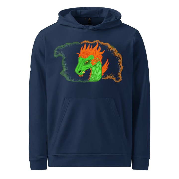 Fiery Dragon Fleece Hoodie product image (1)