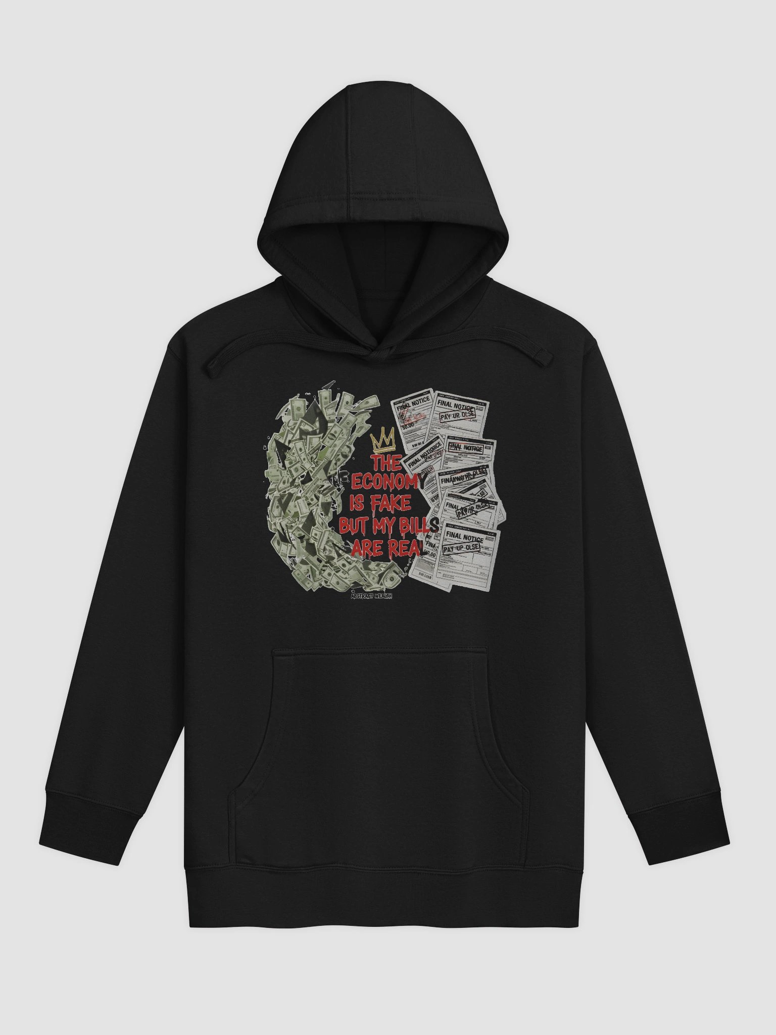 Fake Economy Real Bills Hoodie product image (1)