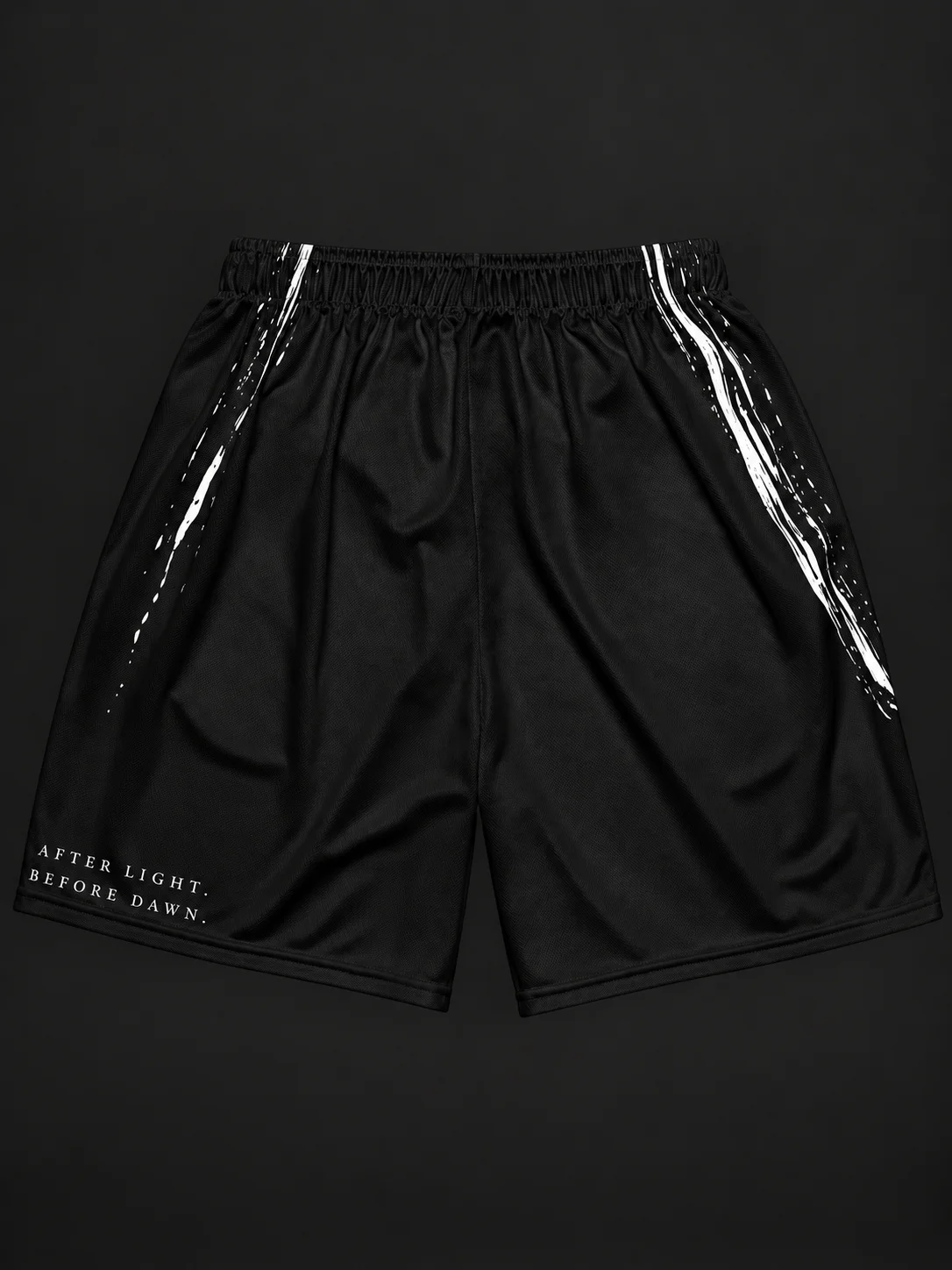 BLAVK NOCTURNE Athletic Shorts — Black product image (4)