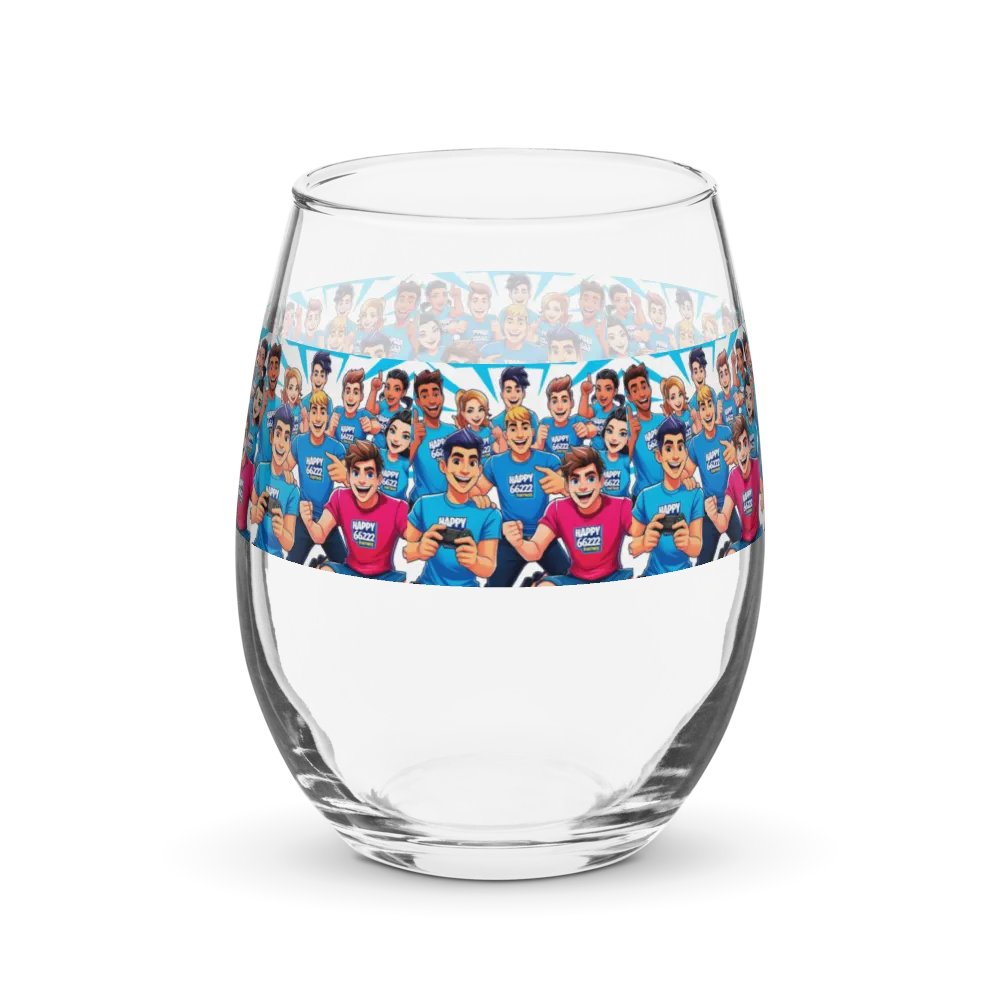 Charming Cartoon Stemless Wine Glass product image (3)