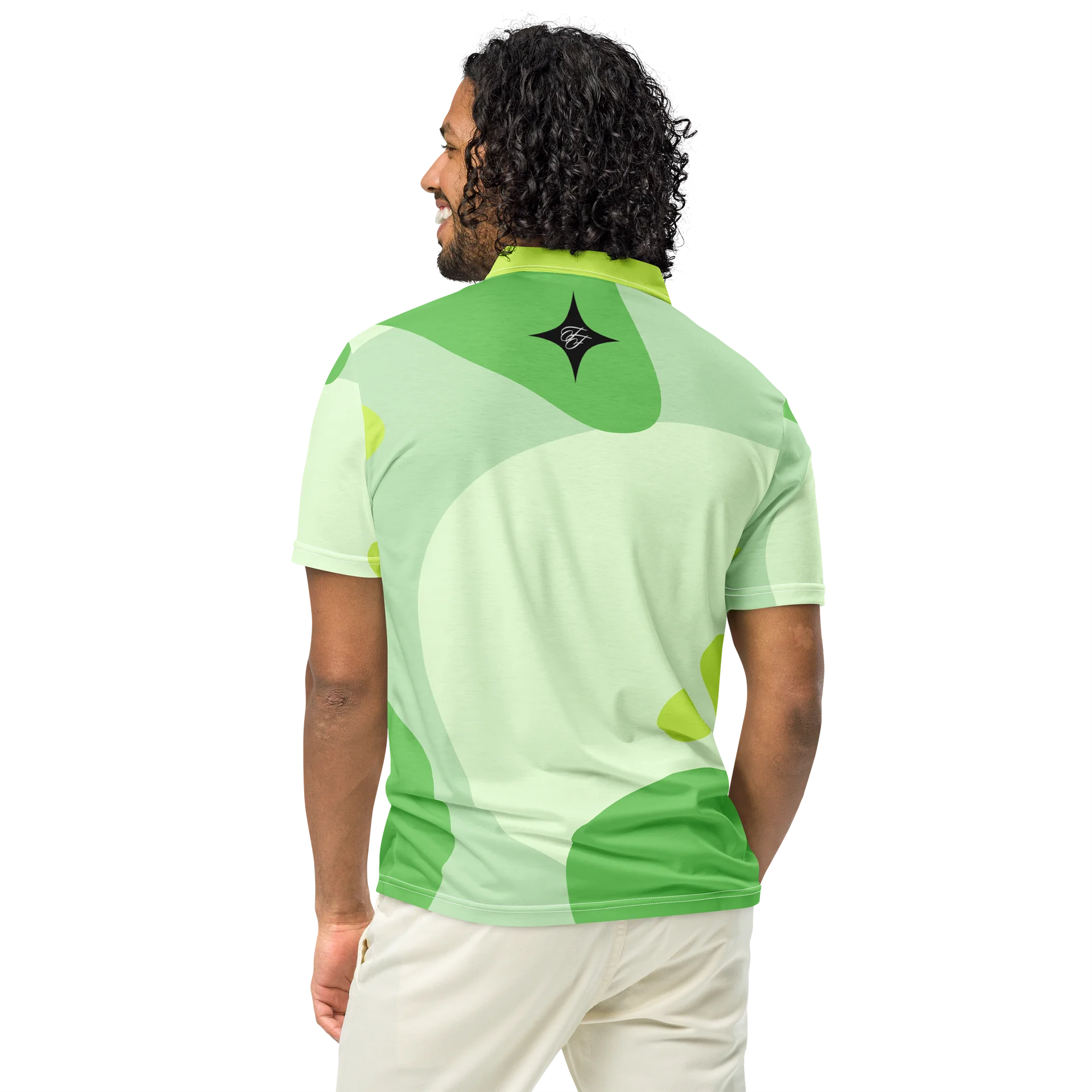 F&F Lava Lamp Slim Fit Polo Shirt product image (5)
