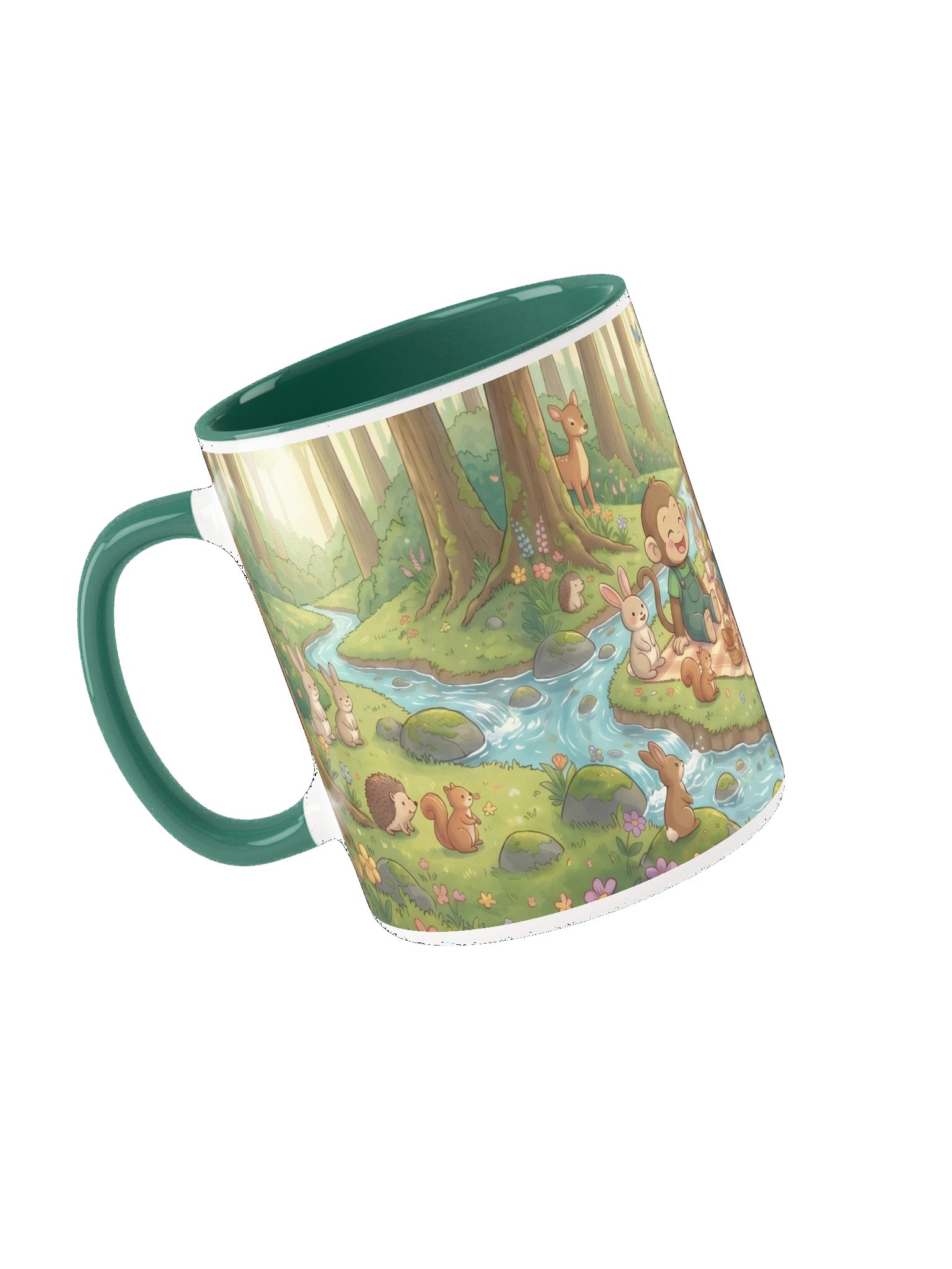 Šalica - Lutkica Lina i Veseli Šumski Piknik 🐻🐒🌳 product image (23)