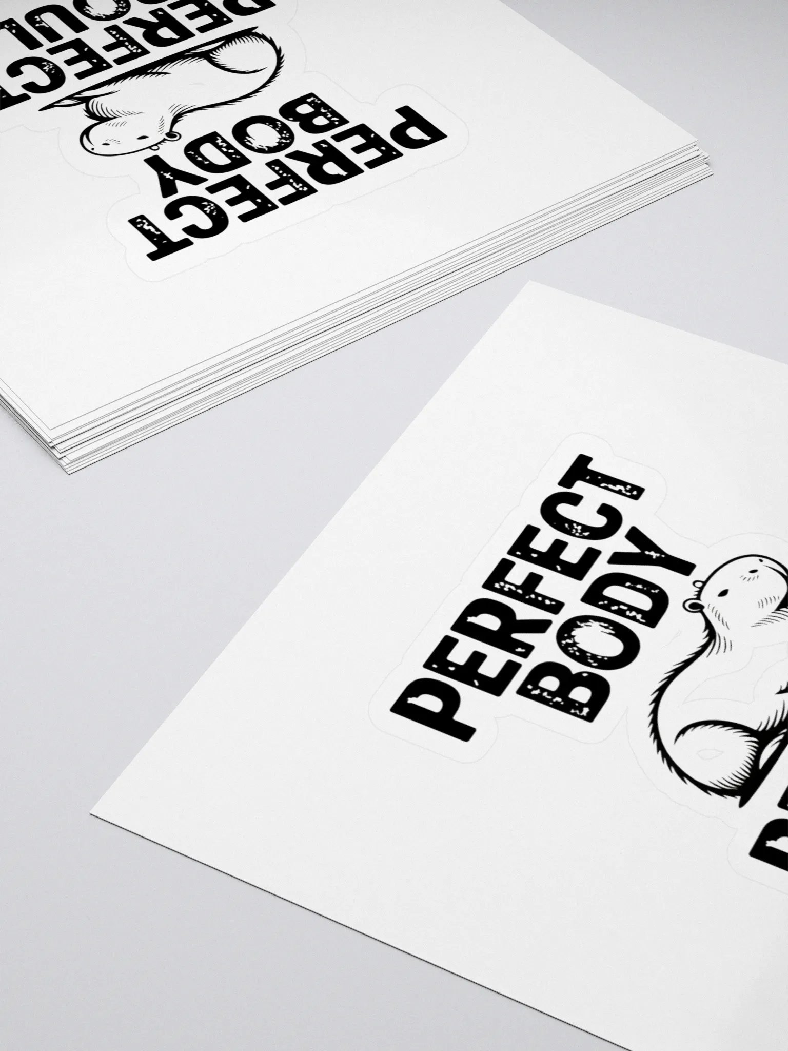 Perfect Body Perfect Soul - Kiss Cut Stickers product image (4)