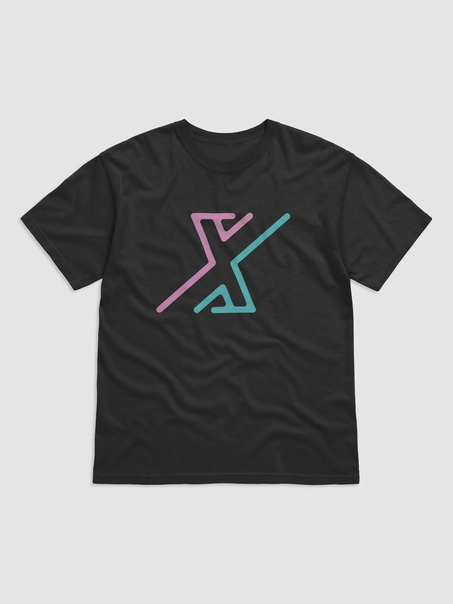 Pink&Teal t-shirt product image (1)