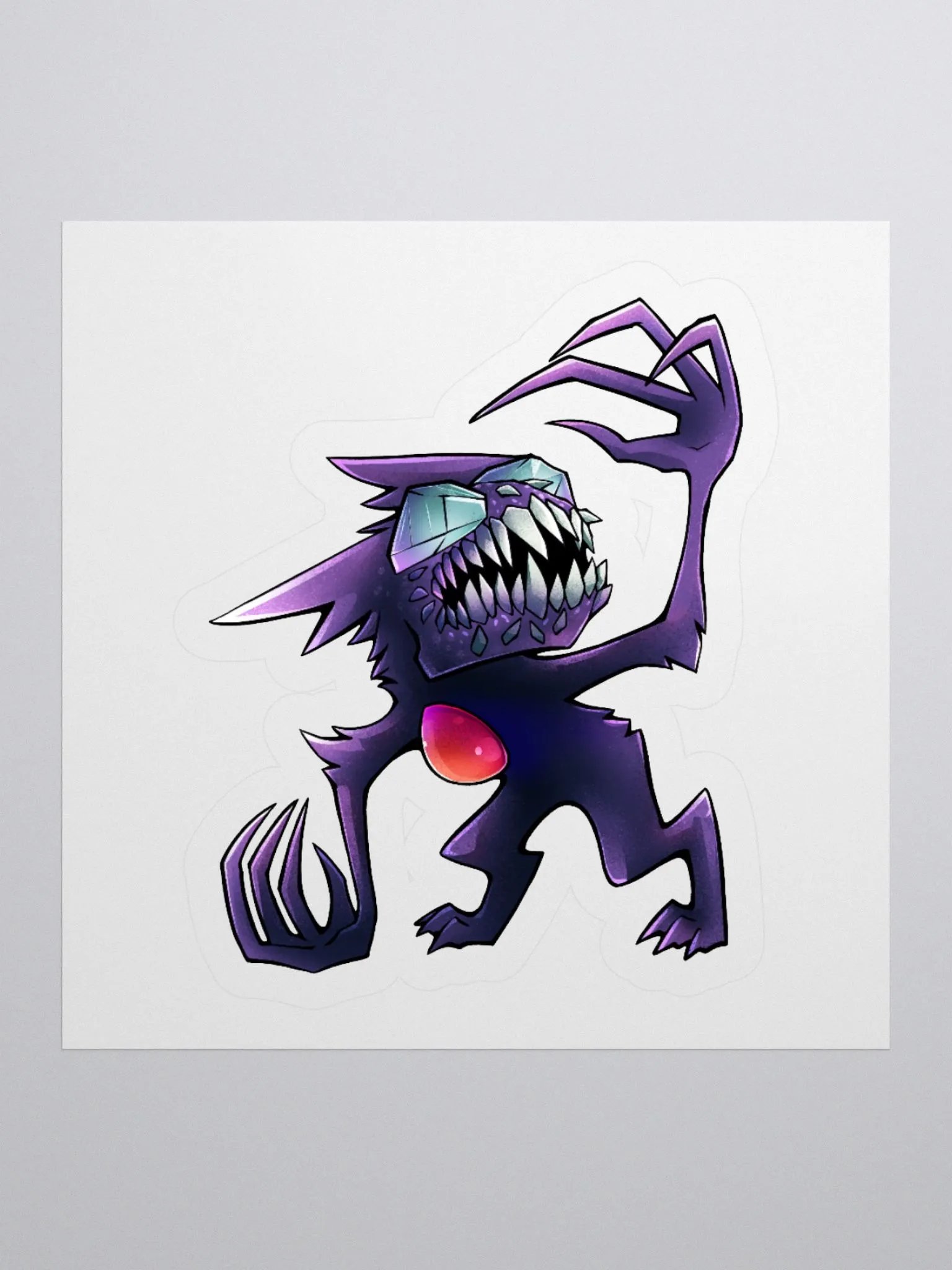 Crystal Creature Kiss Cut Stickers product image (1)