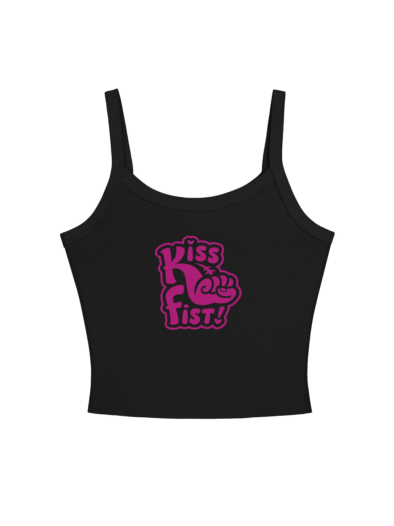 Kiss Fist Pretty in Pink Graphic Tank product image (1)