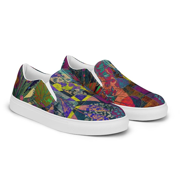 Botanical Bliss Women's Slip-On Shoes product image (2)