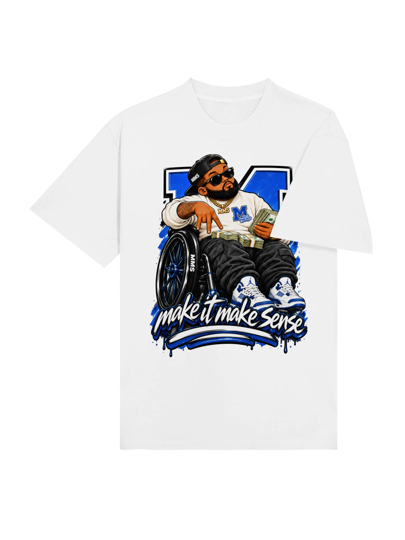 Make It Make Sense Cash Crew Tee product image (4)