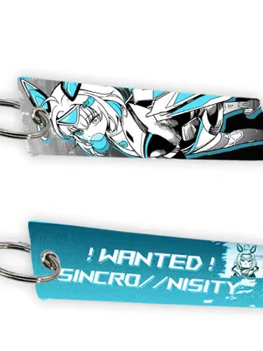 Sayu Jet Tag Keychain [UwUMarket] product image (1)