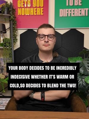 your body has just decided to be incredibly indecisive as to if it's warm or cold,so just decides to blend the two. #warm #cold #temperature #fibromyalgia #chronicillness 