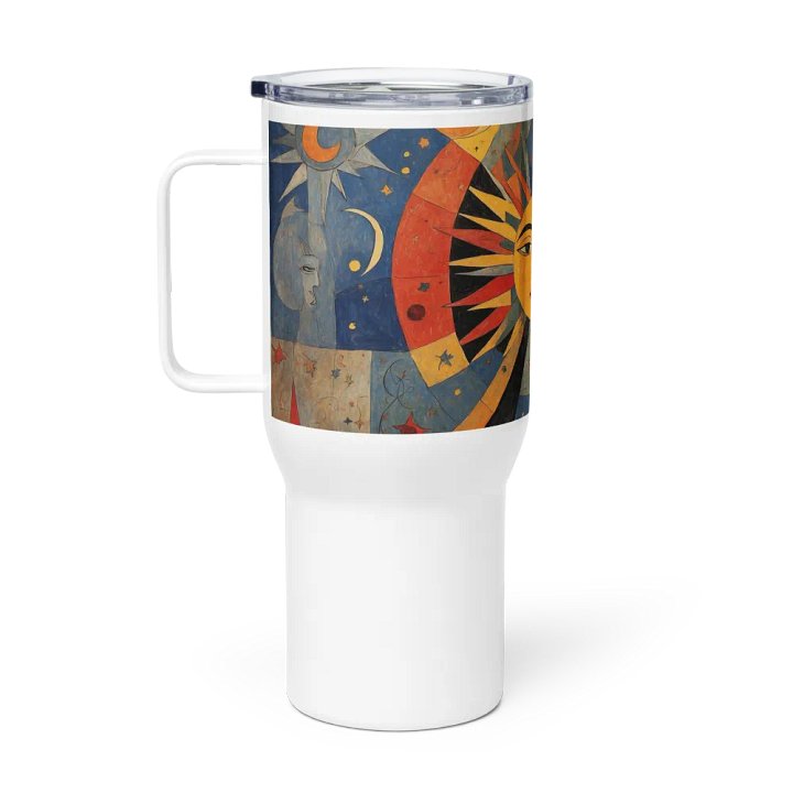 Cosmic Sunburst Travel Mug product image (1)