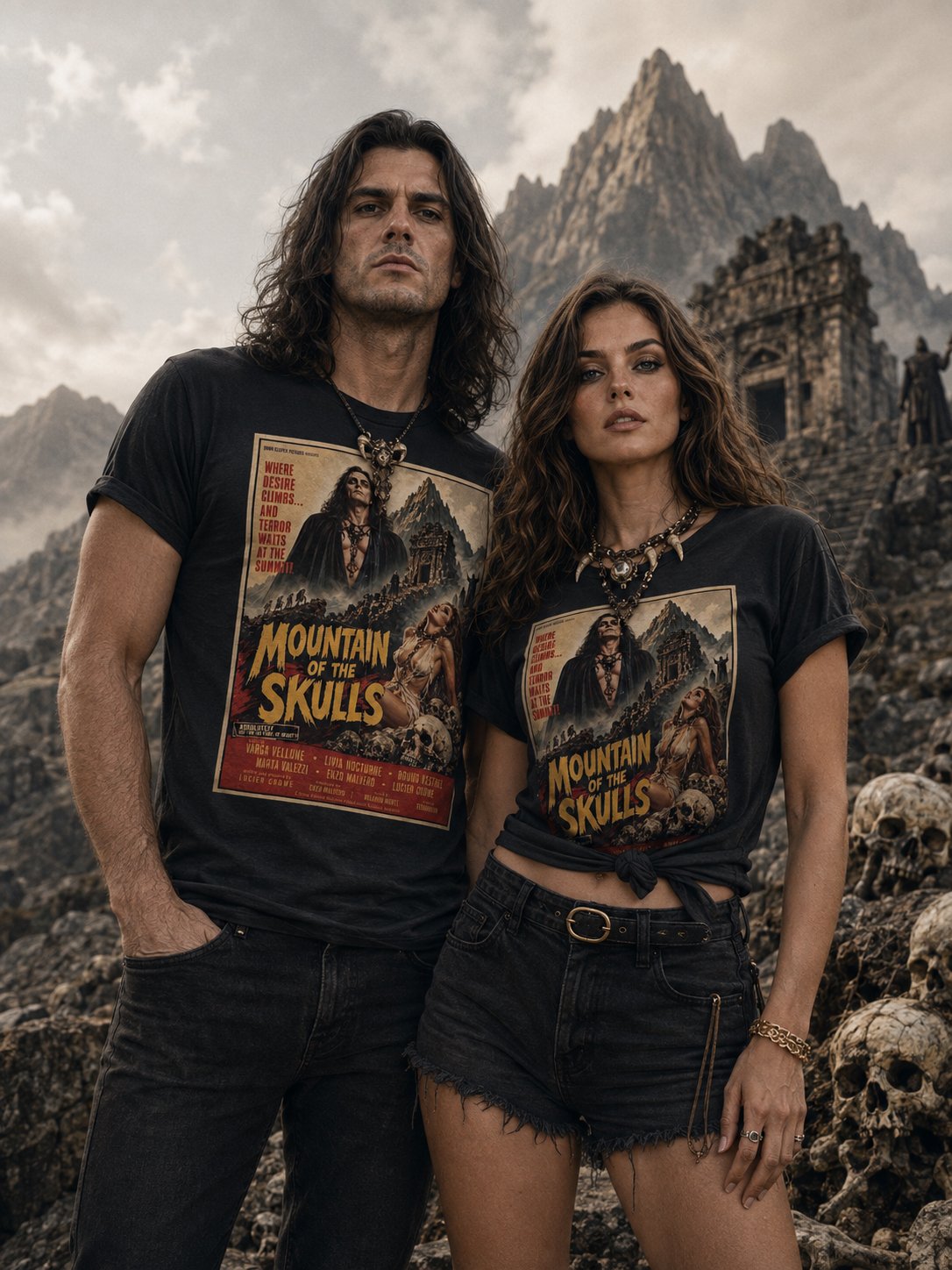 Mountain of the Skulls T-Shirt product image (1)