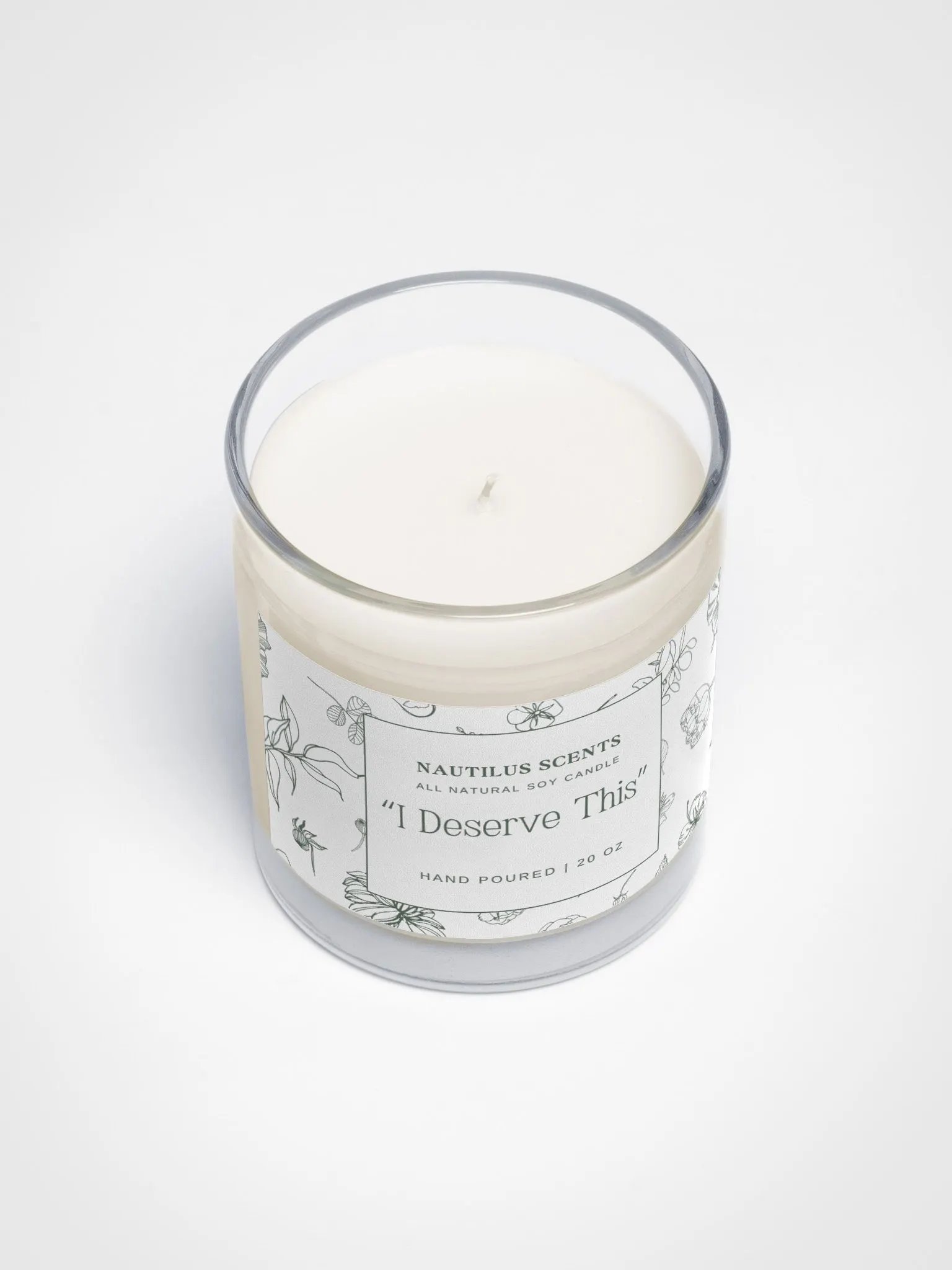 Nautilus Scents: 'I Deserve This' Soy Wax Candle product image (3)