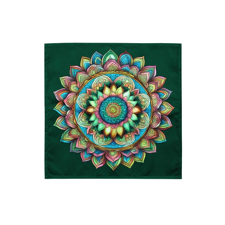 Autumn Bloom Mandala - Bandana product image (1)