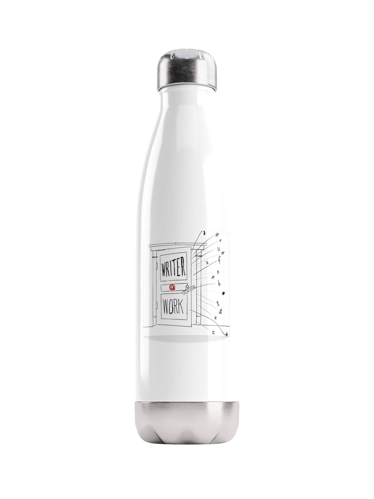 Writer@Work Stainless Steel Water Bottle product image (1)