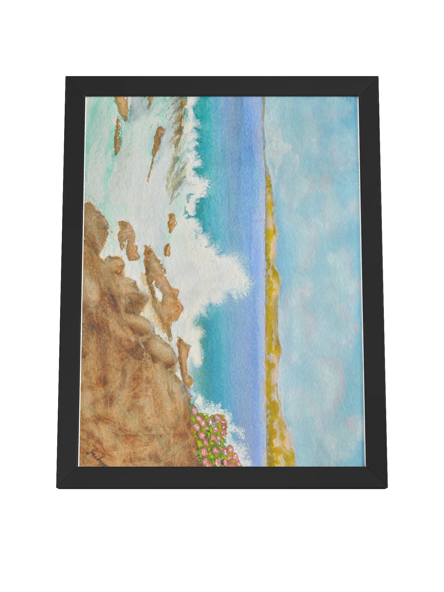 Blue Water Crashing White product image (4)