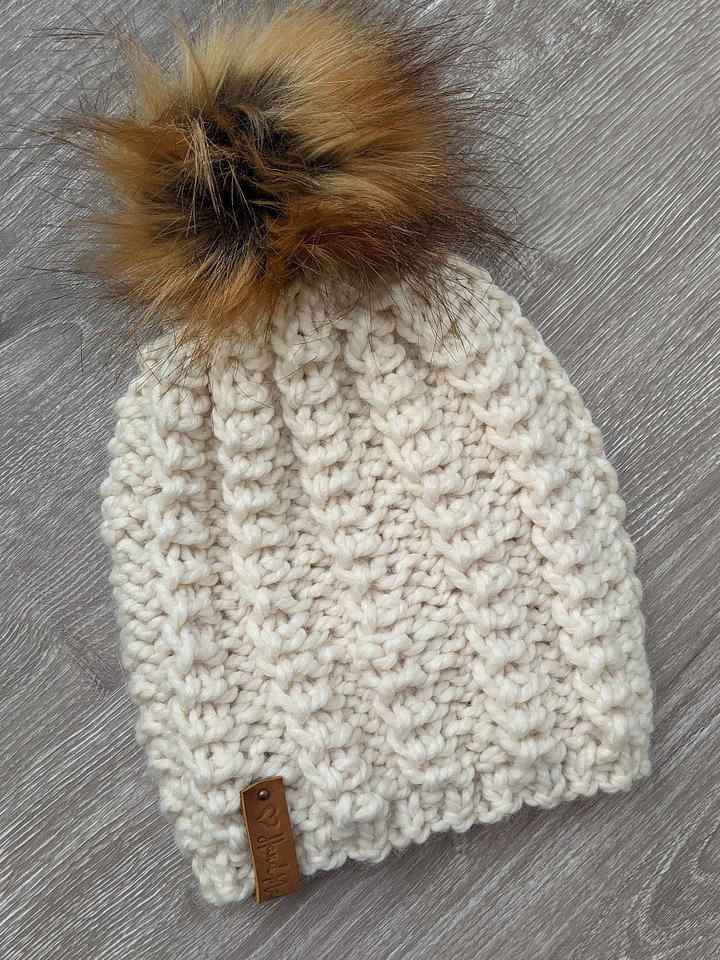 Crème De La Crème Knit Hat Pattern product image (2)