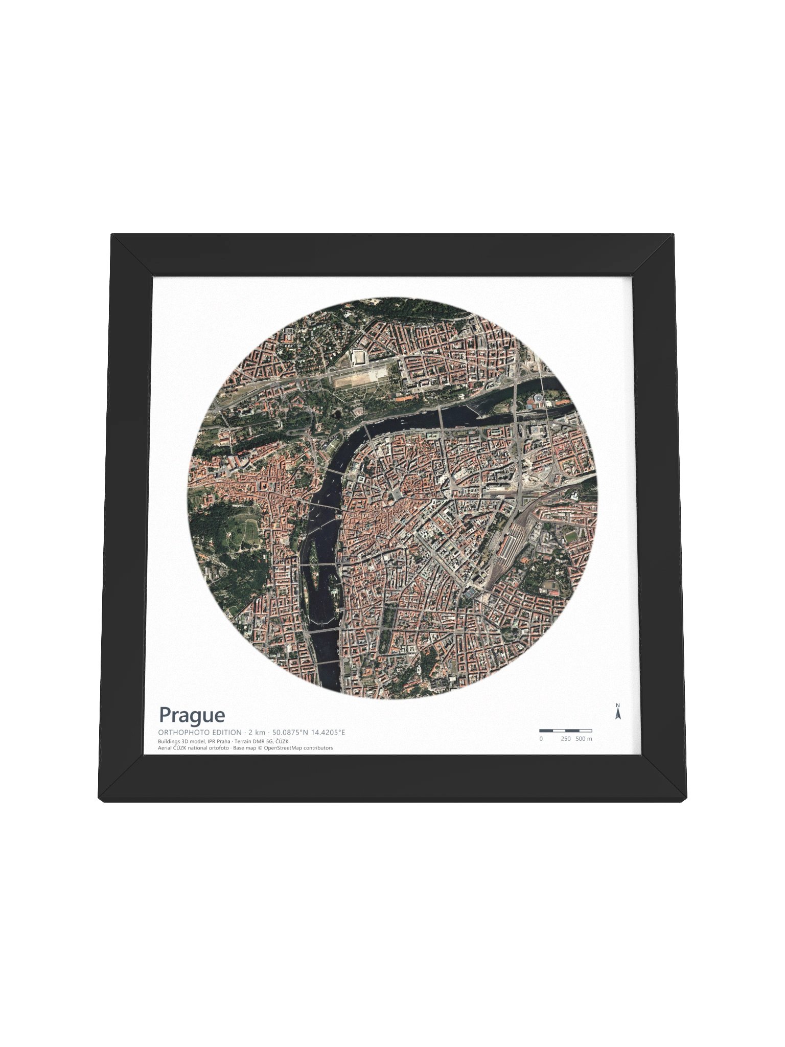 Prague: 3D City Aerial Map product image (17)