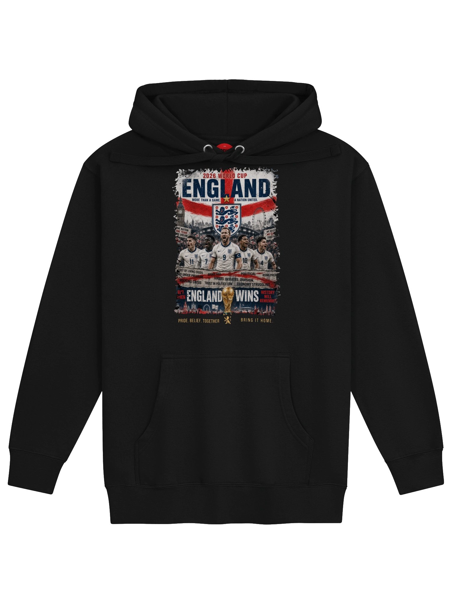 England 2026 World Cup Nation United Hoodie product image (2)