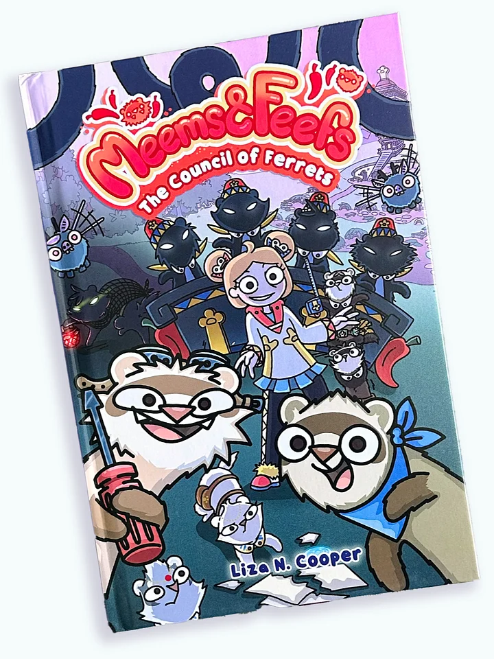 Meems and Feefs 2 : The Council of Ferrets - Hardcover Signed Book product image (1)