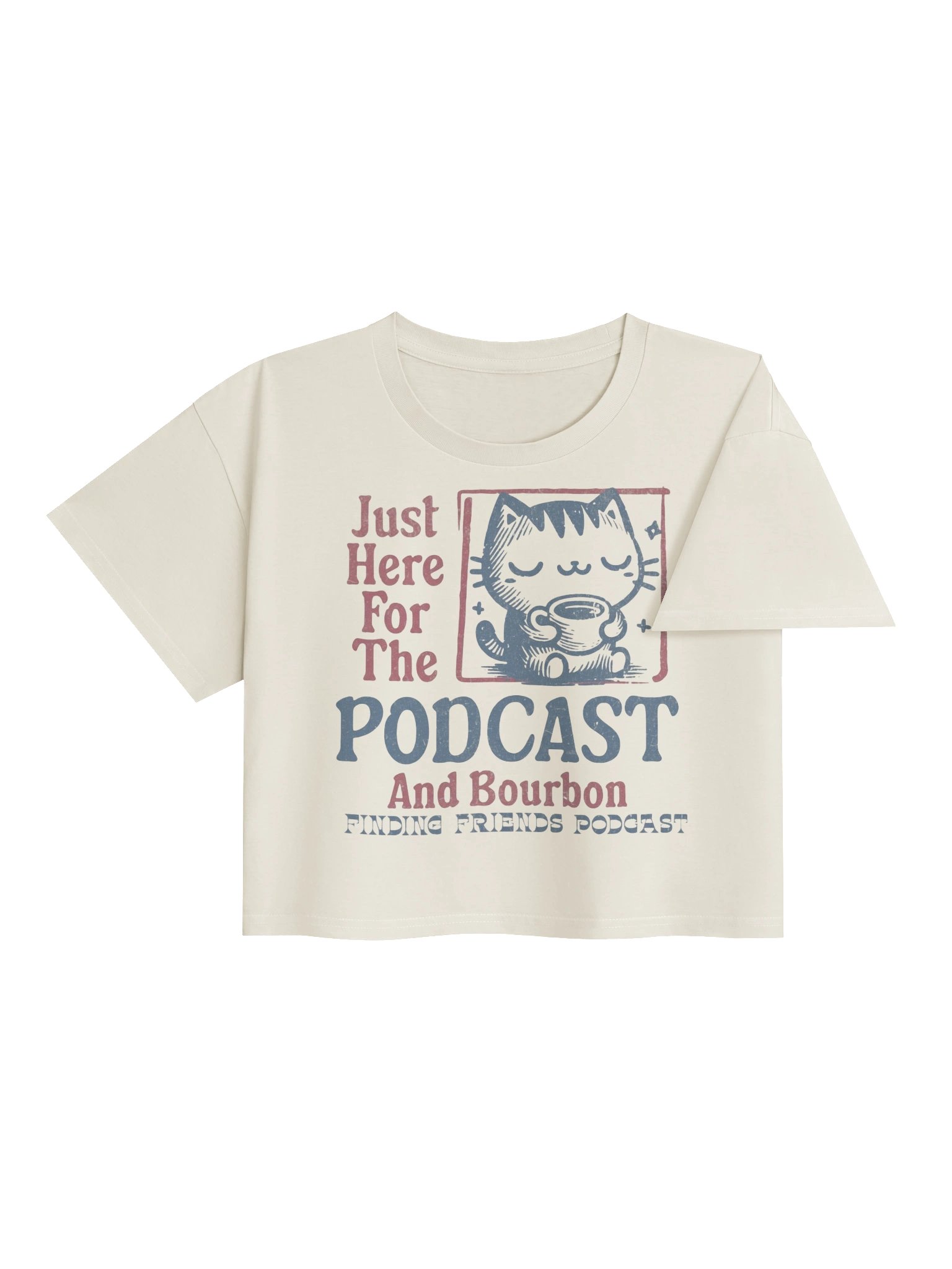 Whimsical Podcat Crop Top product image (4)