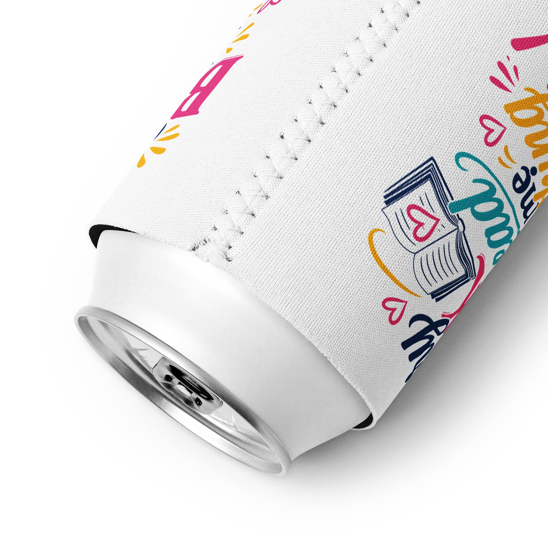 Every Book I Read tells me Something New about life! - Coozie Drink Cooler product image (9)