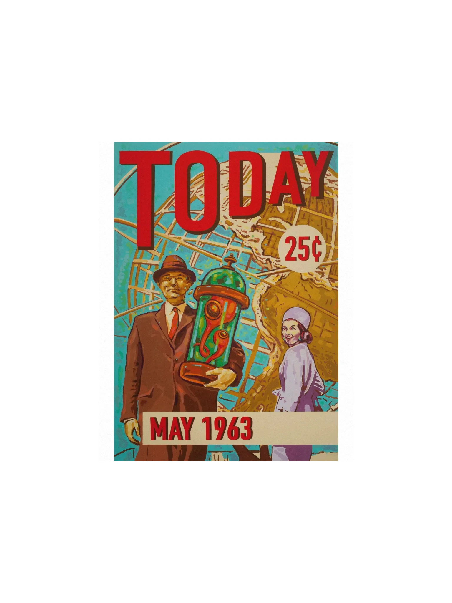 Today (Atomic Sunrise) — Enhanced Matte Paper Poster