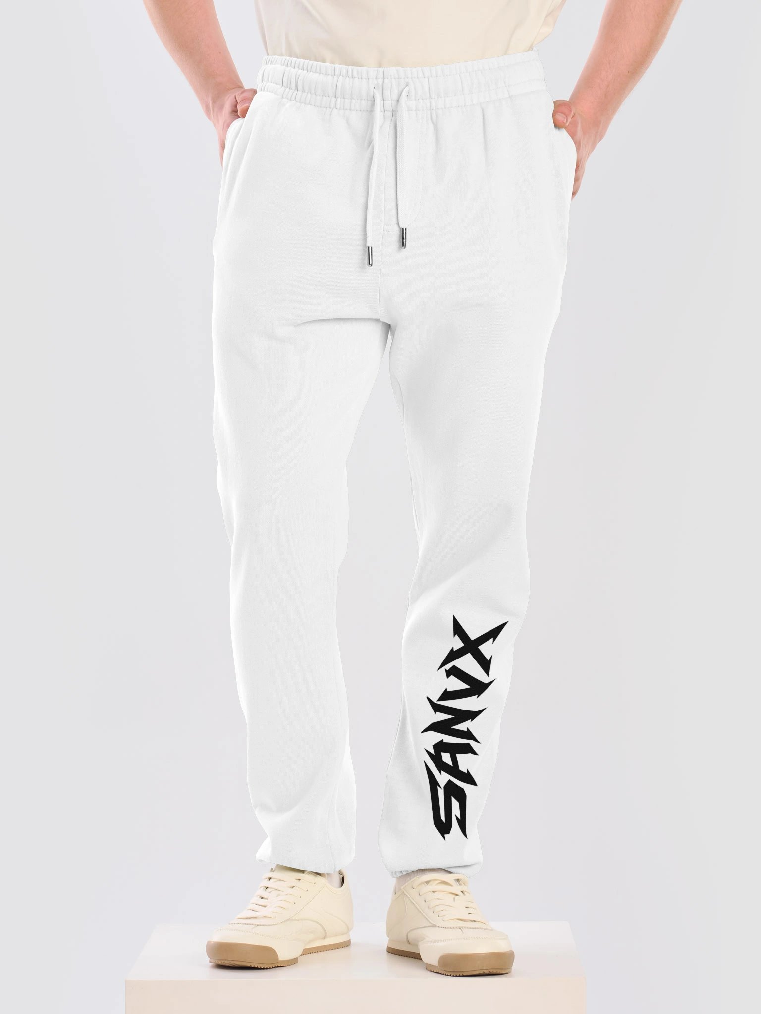SANVX Urban Sweatpants: Bold Vertical Logo product image (3)