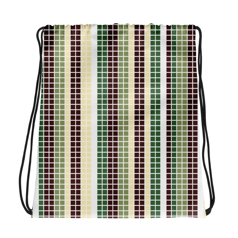 Gradient Stripes Drawstring Gym Bag product image (1)