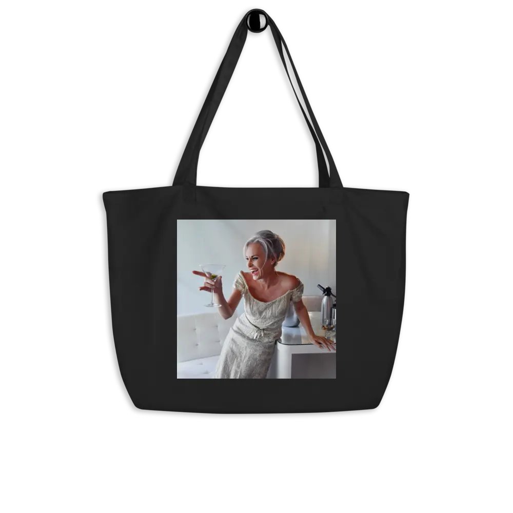 Martini Lover's Organic Tote product image (4)