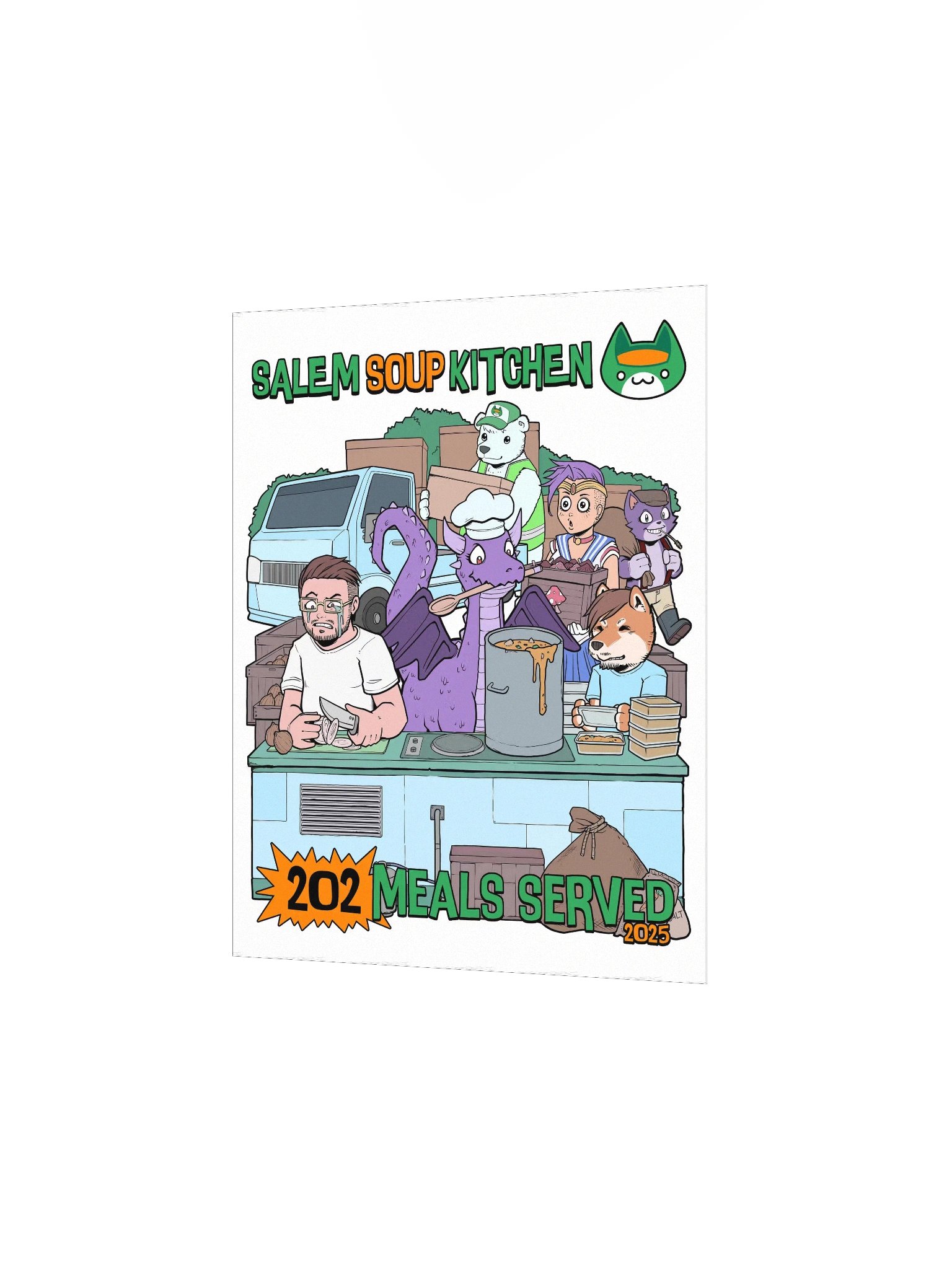 Salem Soup Kitchen 2025 Matte Poster Print product image (2)