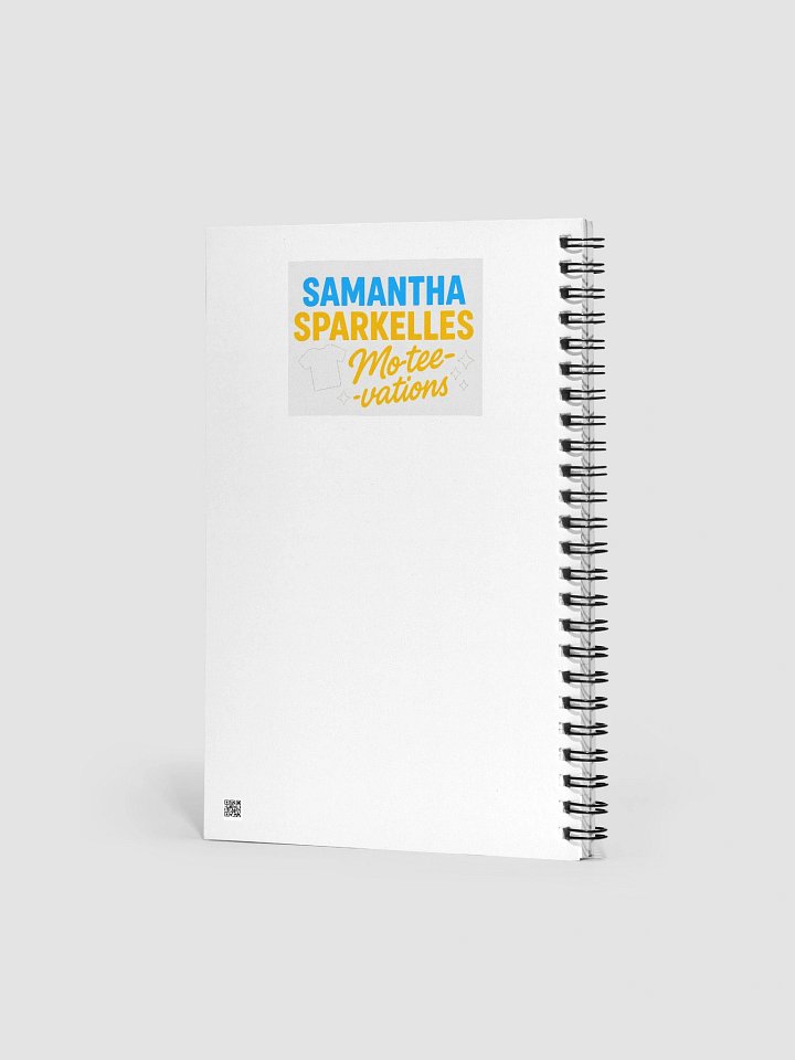 Motivational Mantra Spiral Notebook – Daily Inspiration Journal for Positive Vibes product image (2)